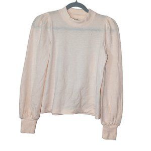 Women's Madewell long sleeve sweater, cream, size XXS